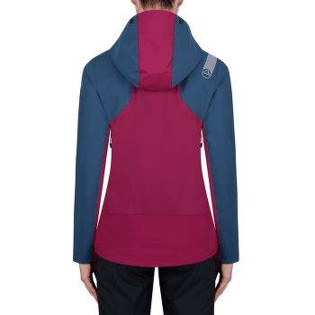 Kurtka La Sportiva ALPINE GUIDE SOFTSHELL JACKET Women Red Plum/Opal