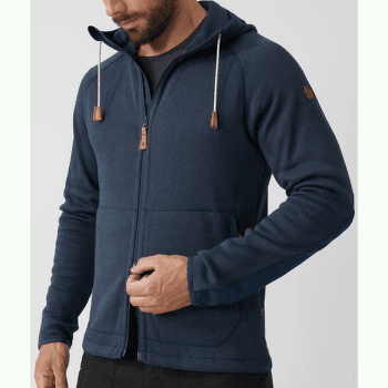 Bluza Fjällräven Ovik Fleece Hoodie Men Dark Grey 030