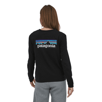 Koszulka z długim rękawem Patagonia Long-Sleeved P-6 Logo Women Thermal Blue