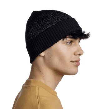 Czapki Buff Merino Summit Beanie SOLID SHADOW PURPLE