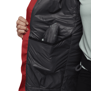 Parka Black Diamond Belay Parka Women Coral Red