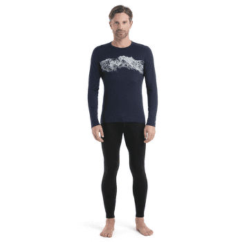 Koszulka z długim rękawem Icebreaker Merino 200 Oasis LS Crewe Men Midnight Navy