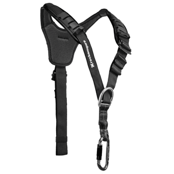 Uprząż piersiowa Rock Empire Chest Uni Al Black černá 008