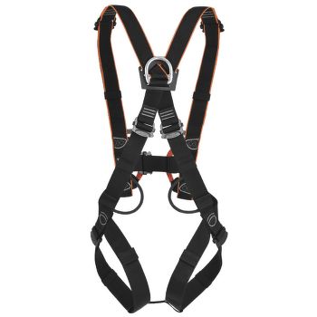 Siodło Rock Empire Skill Lite Adventure černo-oranžová