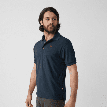 Koszulka polo Fjällräven Crowley Pique Shirt Men Blueblack