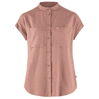 Koszulka z krótkim rękawem Fjällräven Övik Hemp Shirt SS Women Dusty Rose
