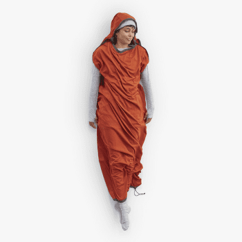 Wkładka do śpiwora Sea to Summit Reactor Fleece Sleeping Bag Liner - Mummy w/ Drawcord - Standard Picante Red