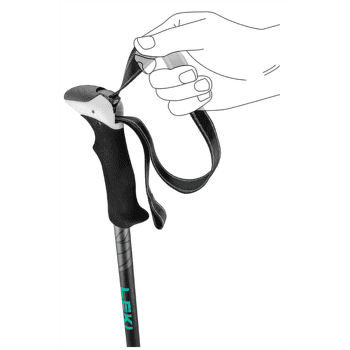 Hole Leki Khumbu Pro black-dark anthracite-genoa