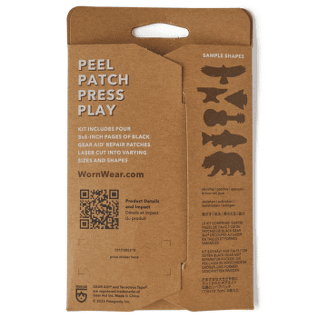 Łaty Patagonia Worn Wear Patch Kit Black