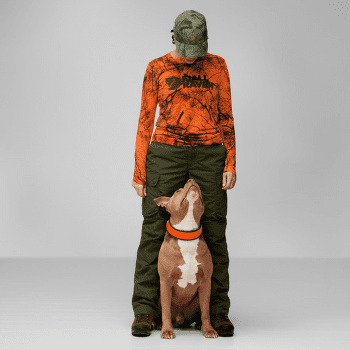 Koszulka z długim rękawem Fjällräven Värmland Wool LS Women Green Camo