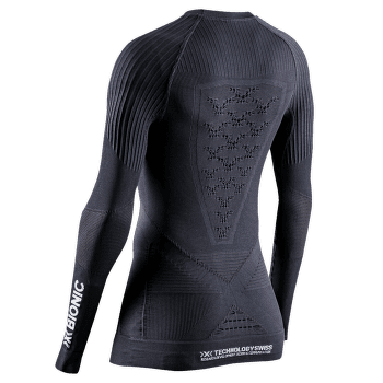 Koszulka z długim rękawem X-Bionic Energy Accumulator 4.0 Shirt Round Neck Women Opal Black/Arctic White