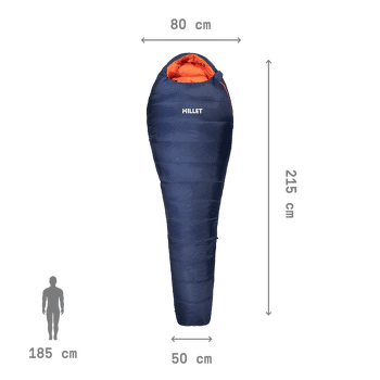Śpiwór Millet Light Down -5° BLUE DEPTHS NEW