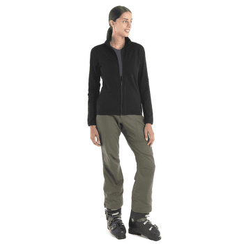 Bluza Icebreaker Merino 560 Realfleece™ Elemental LS Zip Women Black