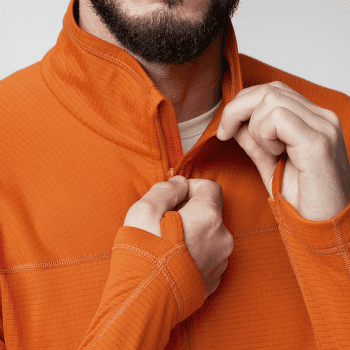 Bluza Fjällräven Abisko Lite Fleece Half Zip Men Black