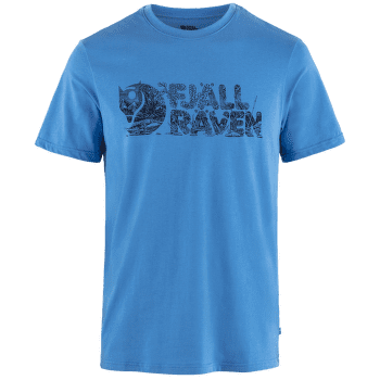 Koszulka z krótkim rękawem Fjällräven Lush Logo T-Shirt Men UN Blue