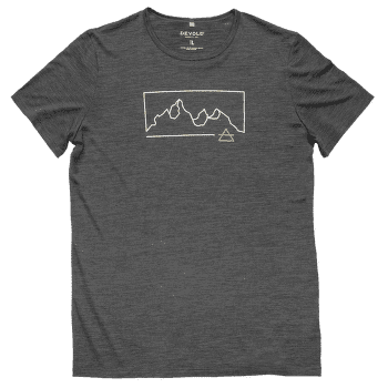 Koszulka z krótkim rękawem Devold Active Outline Tee Men 940A ANTHRACITE