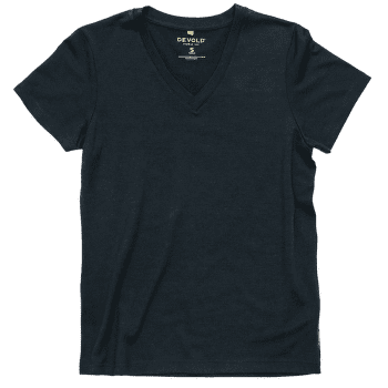 Koszulka z krótkim rękawem Devold Premium V-Neck Women 284A INK