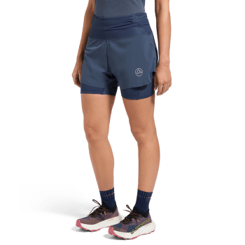 Szorty La Sportiva ULTRA DISTANCE SHORTS Women Hibiscus/White