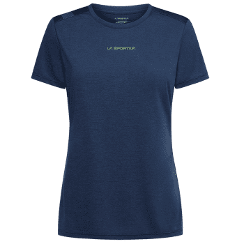 Koszulka z krótkim rękawem La Sportiva TRACER T-SHIRT Women Night Sky/Aspen Green