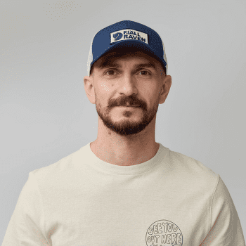 Czapka Fjällräven Fjällräven Langtradarkeps Lavender Mist