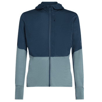 Koszulka z długim rękawem Icebreaker Merino 200 RealFleece™ Descender LS Zip Hoodie Men ABYSS/BLUE ASH/CB