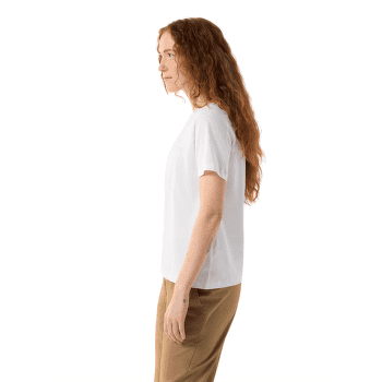 Koszulka z krótkim rękawem Arcteryx Kragg SL Cotton Emblem Crew SS Women Mallow