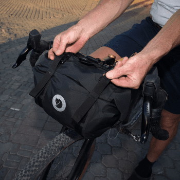 Torba Fjällräven Hoja Handlebar Rolltop Black