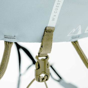 Siodło Blue Ice Cuesta Adj Harness Women Cloud Blue