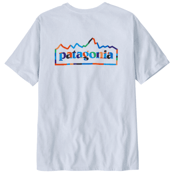 Koszulka z krótkim rękawem Patagonia Unity Fitz Responsibili-Tee Men White