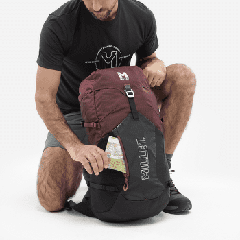 Plecak Millet Ubic 25 E-BLACK/DARK RED