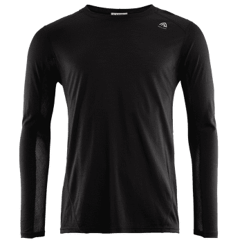 Koszulka z długim rękawem Aclima LightWool Sports Shirt Men Jet Black