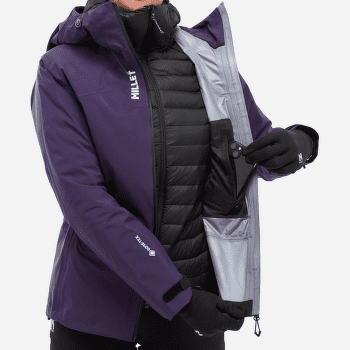 Bunda Millet KAMET GTX JACKET WOMEN WINTER HAZE / BLACK