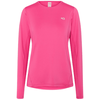 Koszulka z długim rękawem Kari Traa Nora 2.0 Long Sleeve SPINK/BRIGHT PINK