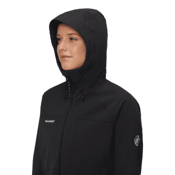 Bunda Mammut Ultimate Comfort SO Hooded Jacket Women nebla