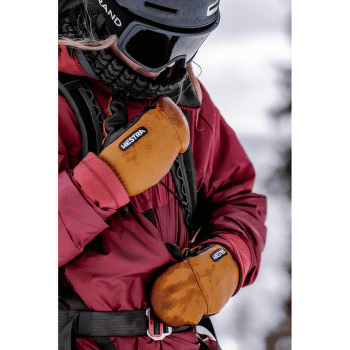 Rękawice Hestra Army Leather Wool Terry Mitt Grey