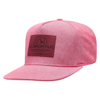 Czapka La Sportiva Flat Hat Mountain Red/Redwood