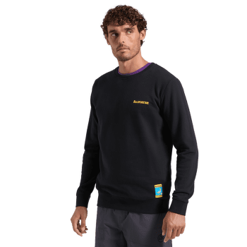 Bluza La Sportiva CLIMBING ON THE MOON Sweatshirt Men Nero/Giallo