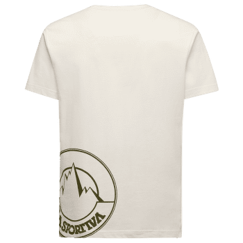 Koszulka z krótkim rękawem La Sportiva EIGHTIES LOGO T-SHIRT Men Chalk/Cypress