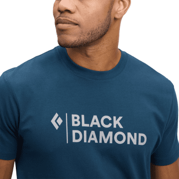 Koszulka z krótkim rękawem Black Diamond Mini Stacked SS Tee Men Indigo