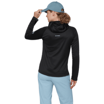 Bluza Mammut CRAG ML HOODED JACKET WOMEN black 0001