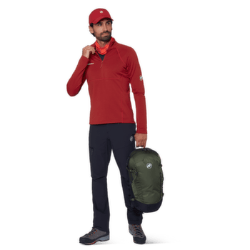 Bluza Mammut TAISS ML HALF ZIP PULL MEN marine 5118