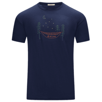 Koszulka z krótkim rękawem Aclima LightWool 140 Classic Tee Forest Men Navy Blazer