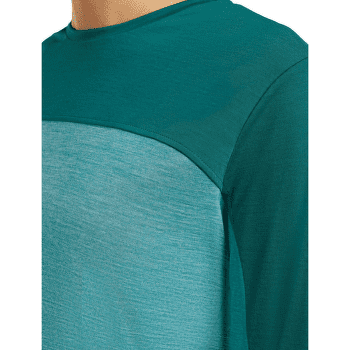 Koszulka z długim rękawem Icebreaker Merino 125 Cool-Lite™ Sphere LS Tee Colour Block Women TIDALTALHTHR/TIDALTEAL/CB