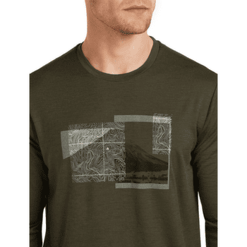 Koszulka z długim rękawem Icebreaker Merino 150 Tech Lite LS Tee Peak Balance Men DK LODEN