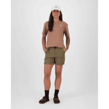 Koszulka z krótkim rękawem Mons Royale Yonder Merino Organic Cotton T-Shirt Women Mocha