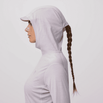 Bluza Fjällräven ABISKO WOOL HOODIE WOMEN Lavender Mist