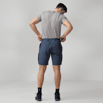 Szorty Fjällräven ABISKO HYBRID TRAIL SHORTS MEN Suede Brown