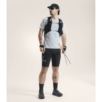 Koszulka z krótkim rękawem Arcteryx Norvan Downword Logo SS Men Alpine Blue / Dk Strat