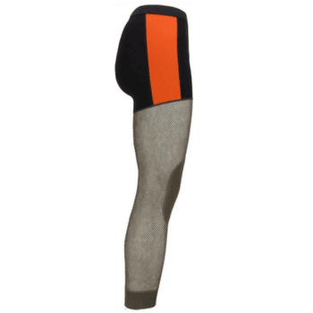 Legginsy Aclima WoolNet Hiking Longs Men Jet Black/Tarmac/Gold Flame