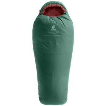 Śpiwór deuter Starlight Pro seagreen-redwood